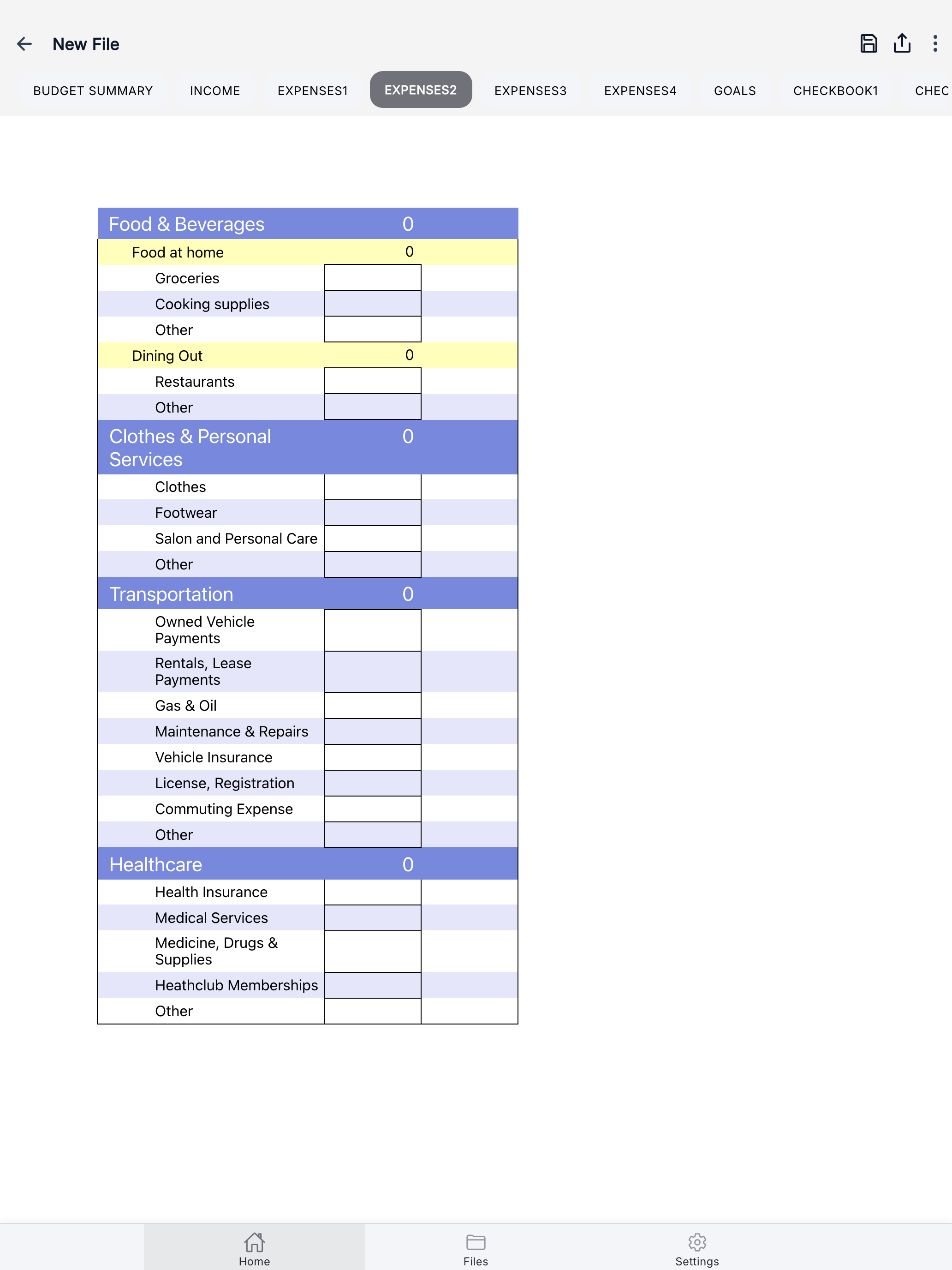 Monthly Budget App screenshot 15