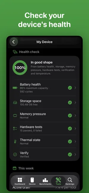 DevCheck: CPU Info & Benchmark screenshot 3