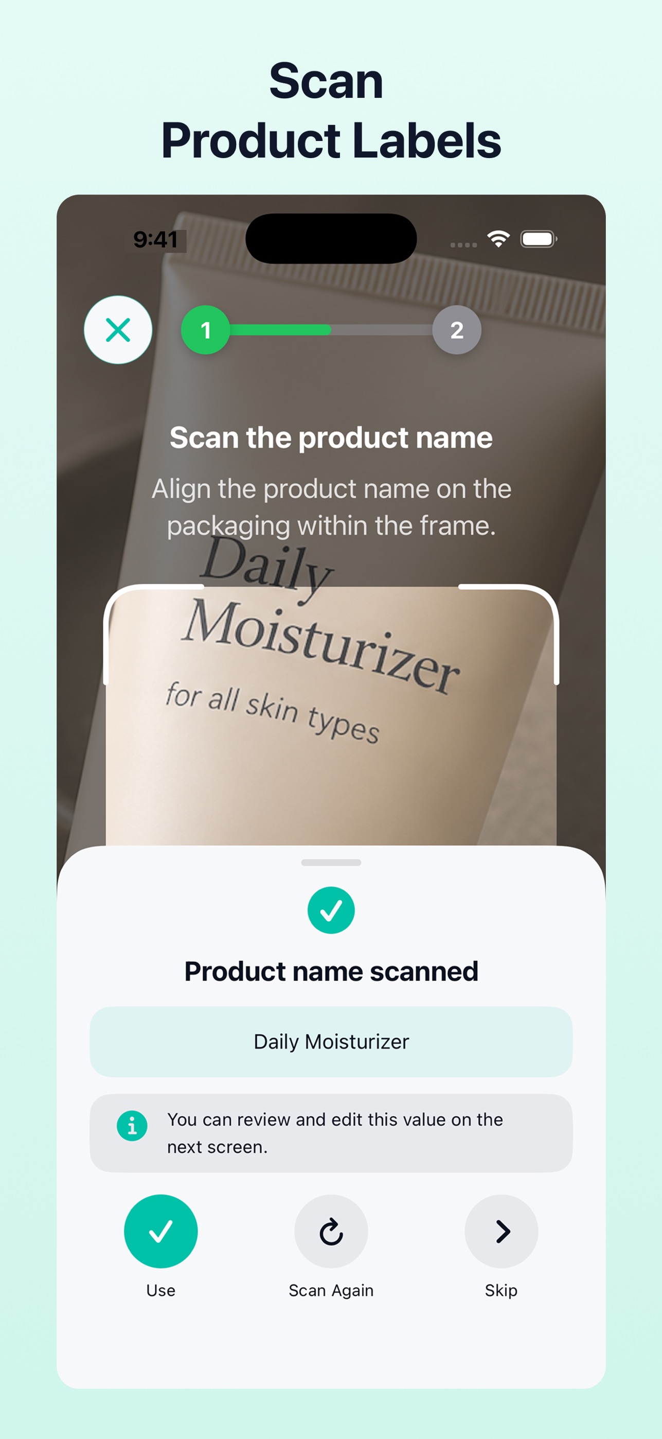 Screenshot 2 of ShelfLife Scan