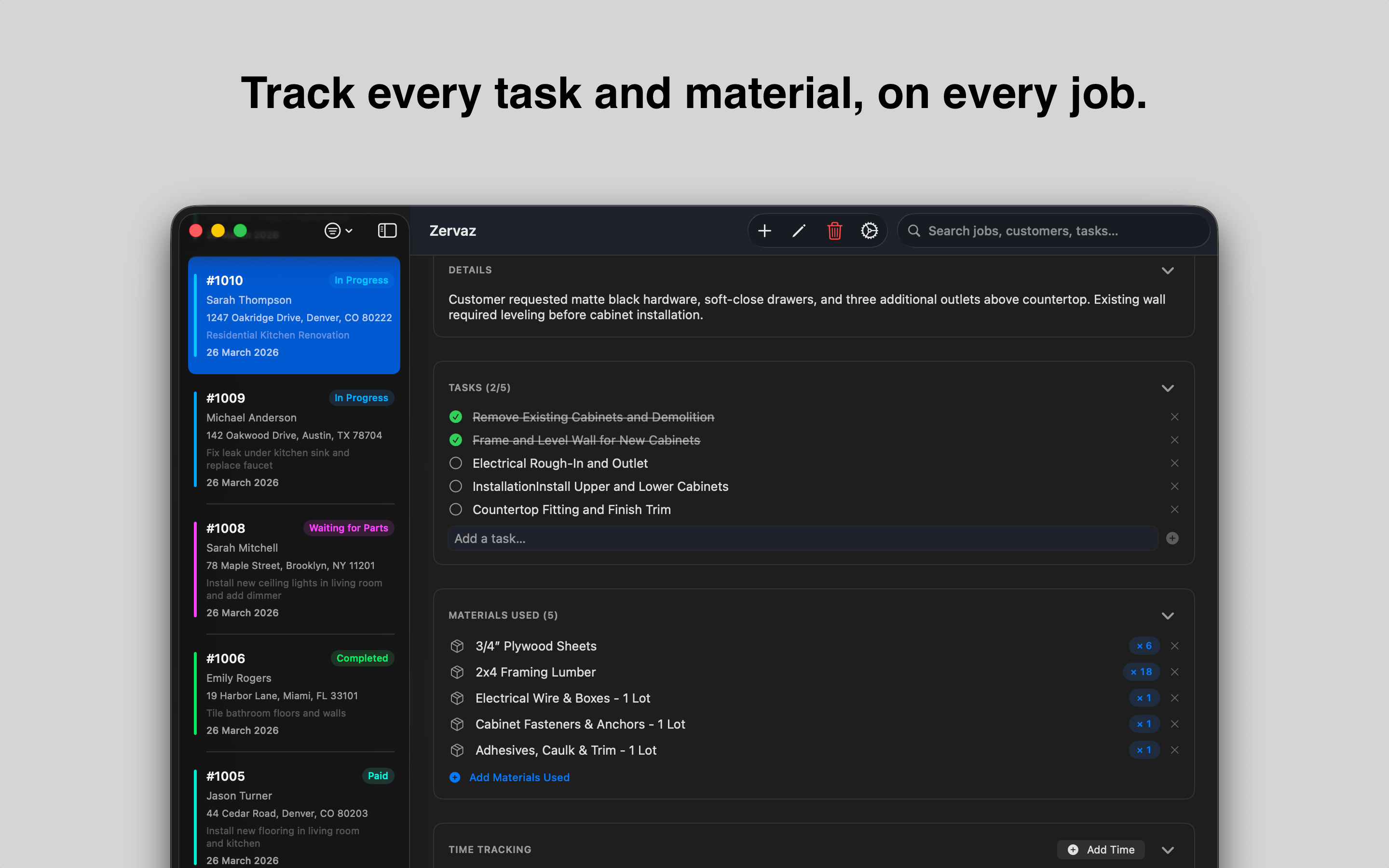 Zervaz - Work Orders screenshot 19