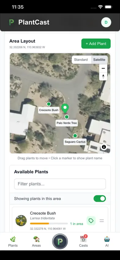 PlantCastAI screenshot 3