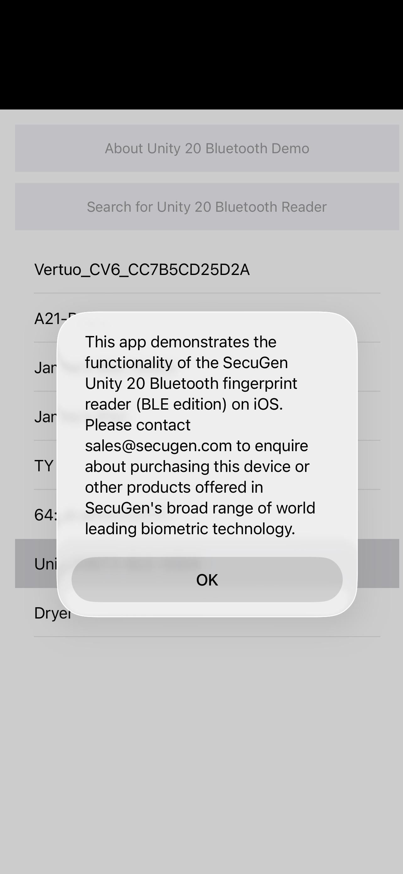Unity 20 Bluetooth BLE Utility
