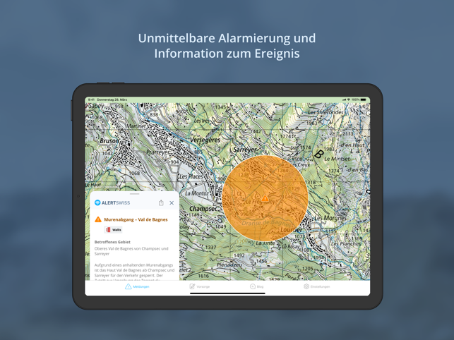 ‎Alertswiss Screenshot