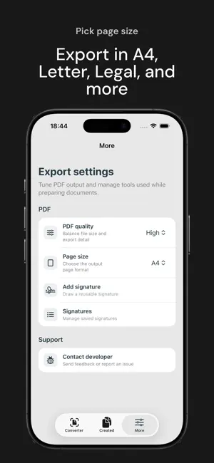 Photos to PDF: JPG Converter screenshot 4