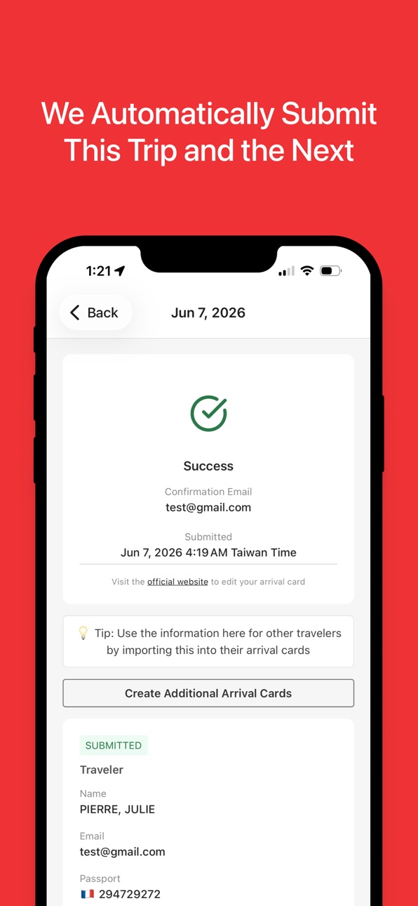 iPhone screenshot