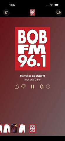 96.1 Bob FM KSRV iPhone screenshot