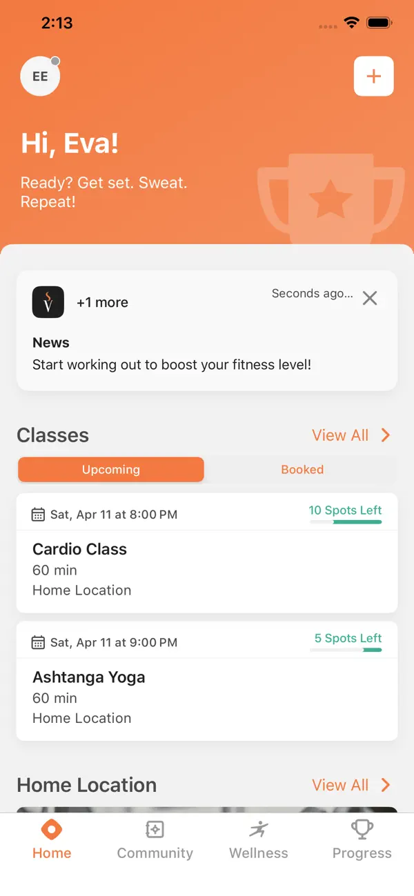 Screenshot #2 pour HSV Health and Fitness Tracker