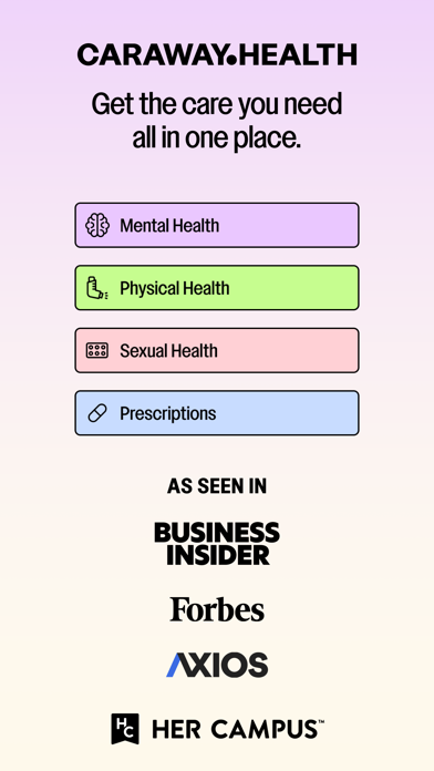 Caraway Health Screenshot