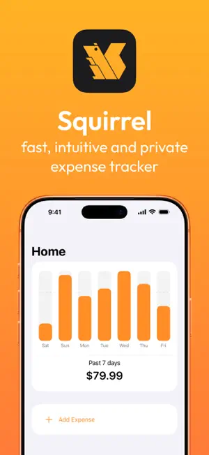 Squirrel - Expense Tracker screenshot 1