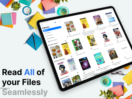 Uncover: Ebook Reader iPad screenshot 2 - Book app