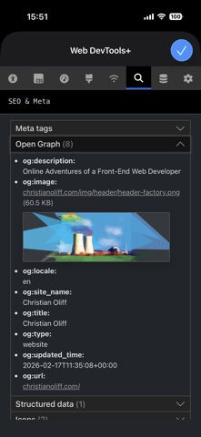 Web DevTools+ Screenshot 7 of 10