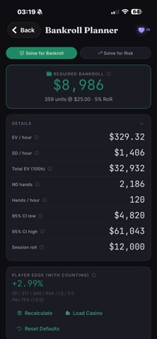 Count Dojo - BJ Card Counting screenshot