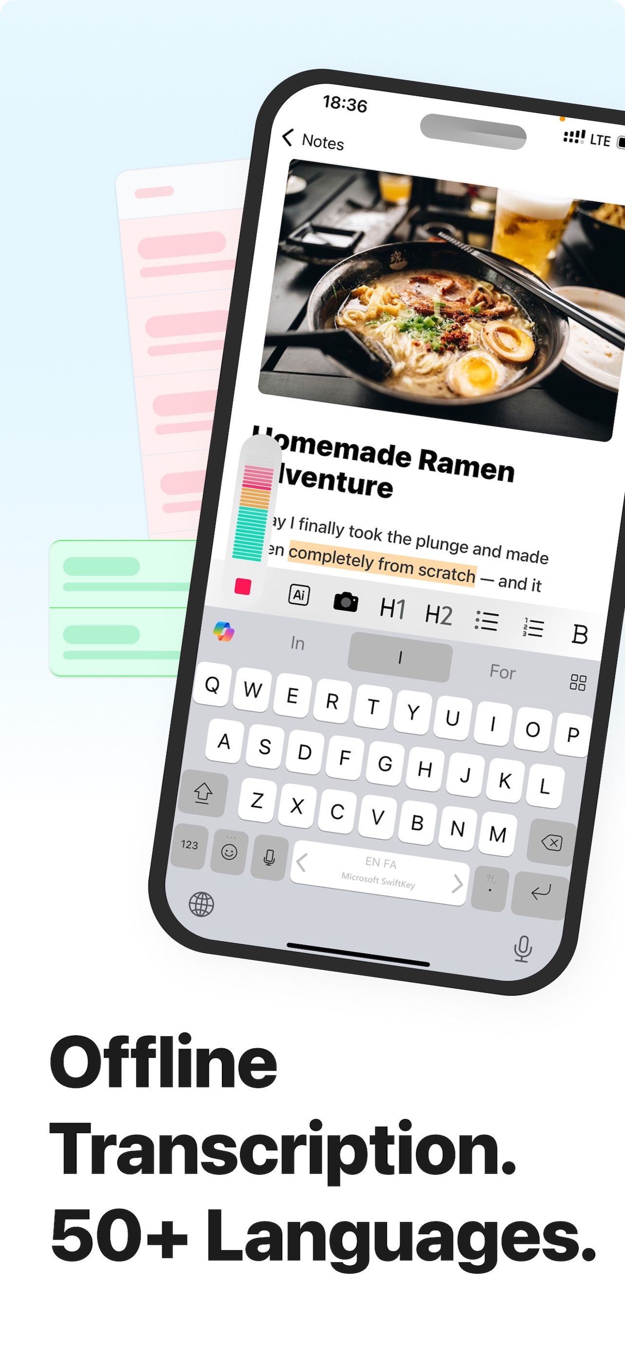 Transcribe voice to text - Jot screenshot 2