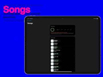 Move Your Music - Song2Song iPad screenshot