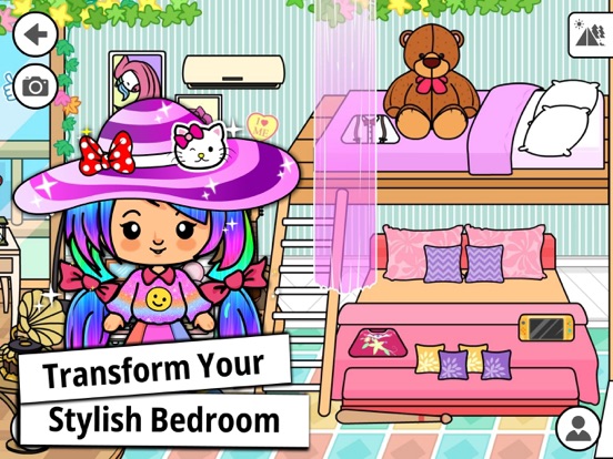 Tizi My Dream Home Design Game iPad screenshot 2 - Education app