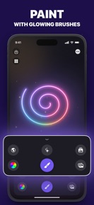 Neon Glow Draw: Light Painting screenshot
