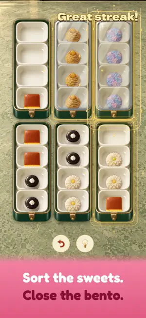Okashi: Cozy Sort Puzzle screenshot 1