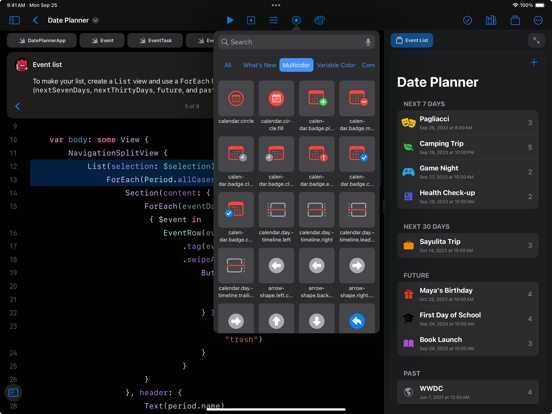 Swift Playground iPad app afbeelding 6