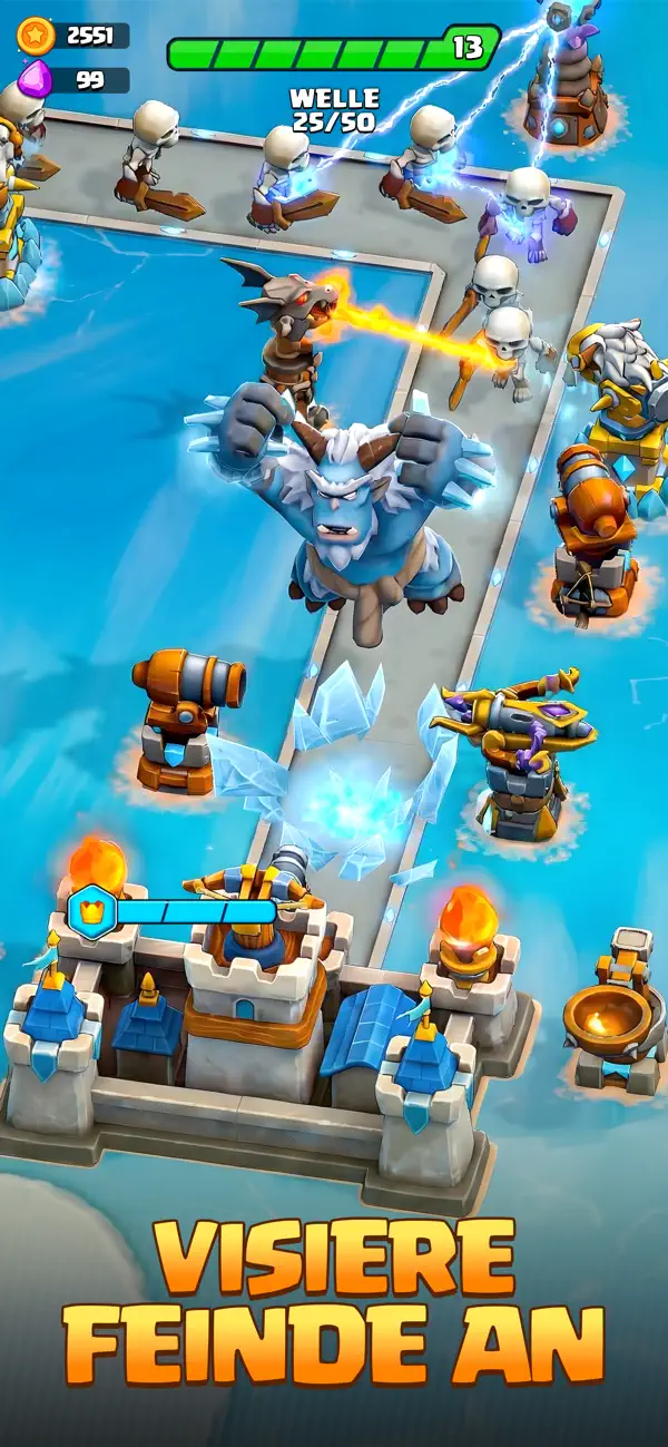 Arcane Arena: Tower Defense TD iOS Mod IPA screenshot 5 - iOS game interface