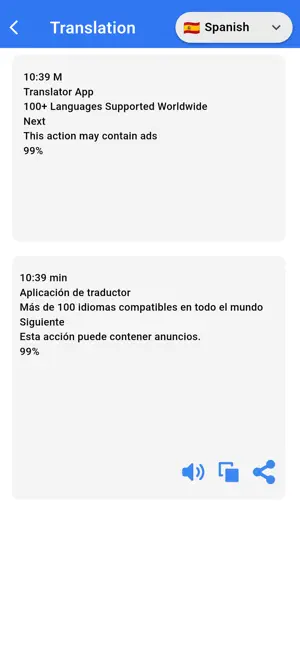 IQ Language Translate screenshot 1