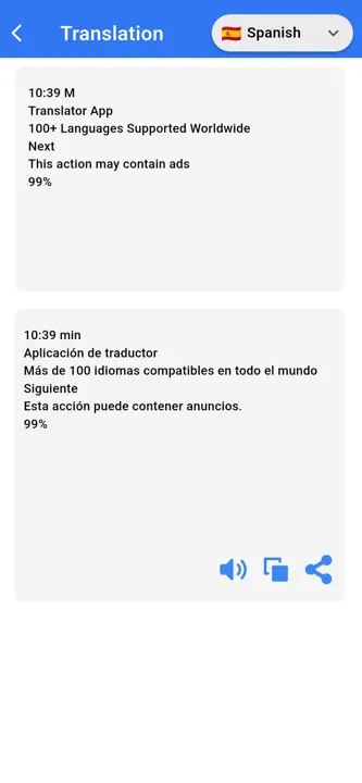 IQ Language Translate screenshot 1