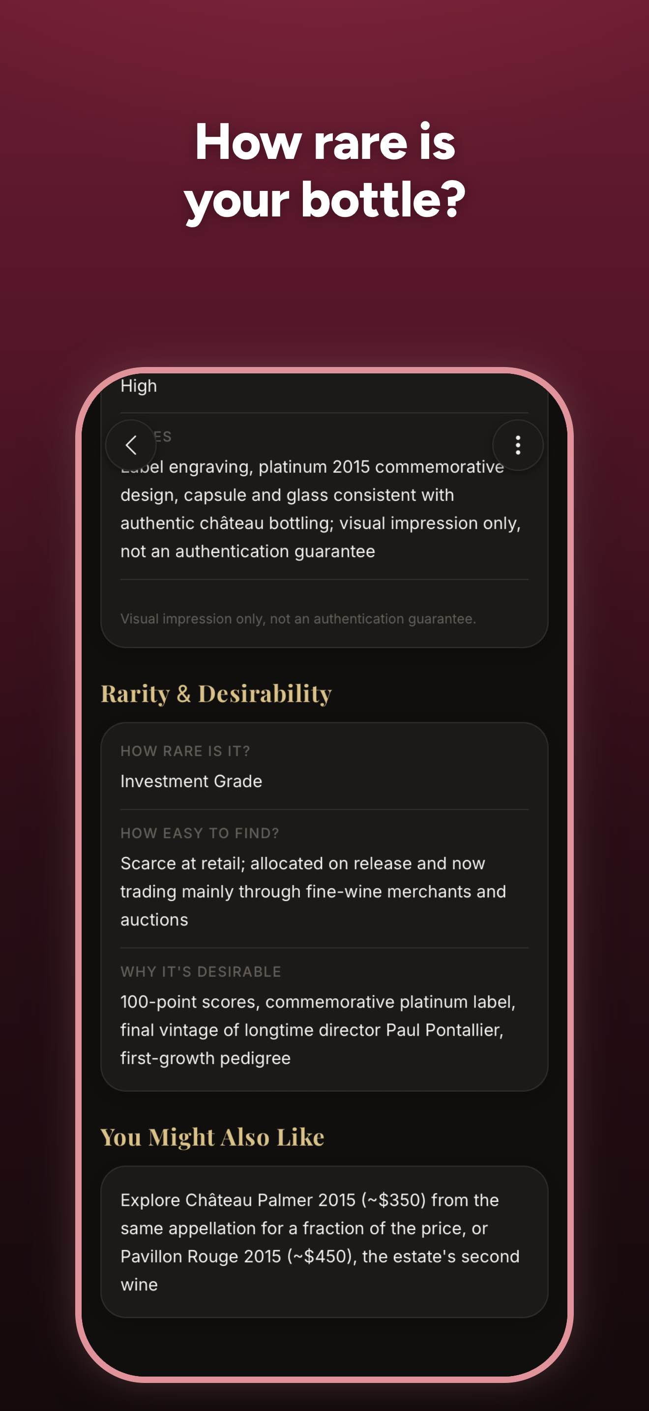 Vinor: Wine Scanner & Value screenshot 6