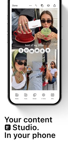 7E Studio: Content Design iPhone screenshot 1