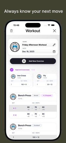 GymGPT - AI Workout Tracker iPhone screenshot