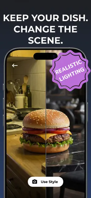 EatFrame: AI Food Photos screenshot 1