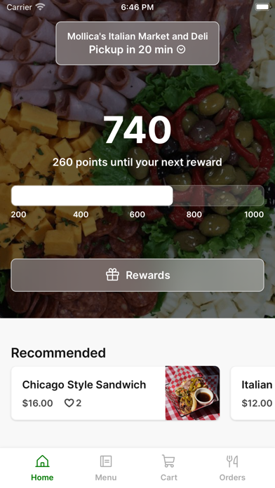 Mollica's Italian Market &Deli Screenshot