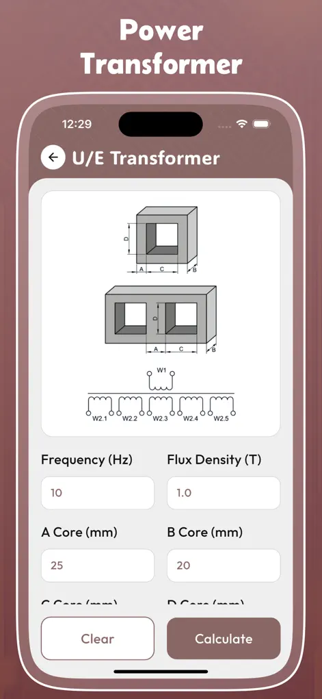 Transformer Calculator Pro - Utilities App | MWM