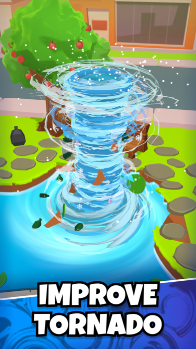 Screenshot 1 of Idle Tornado Simulator App