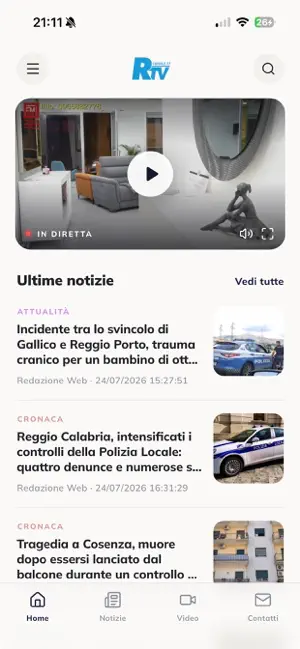 Reggio TV screenshot 1