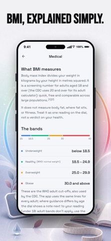 Fast BMI Calculator Pro Screenshot 4 of 4