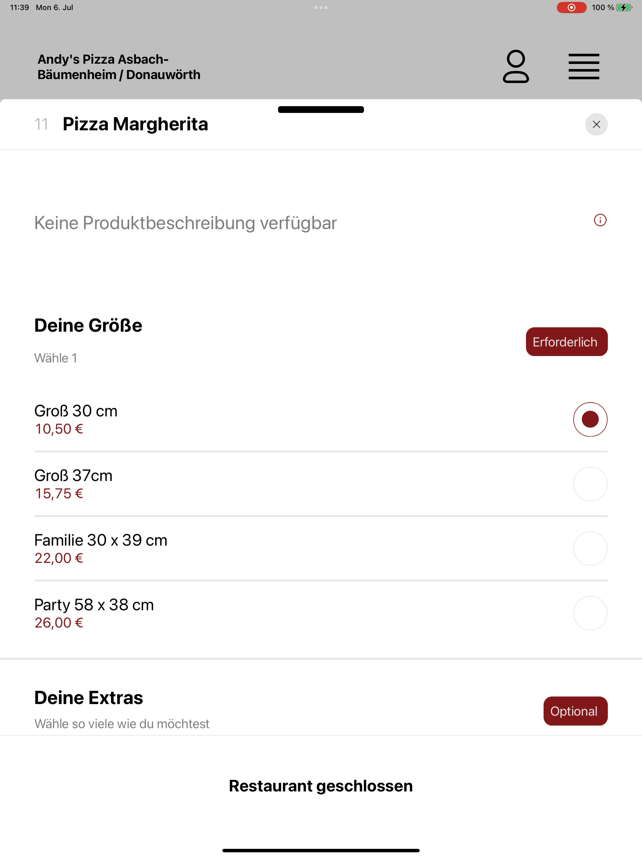 Andy's Pizza Asbach-Bäumenheim screenshot 16