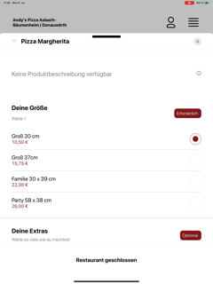 Andy's Pizza Asbach-Bäumenheim screenshot 16