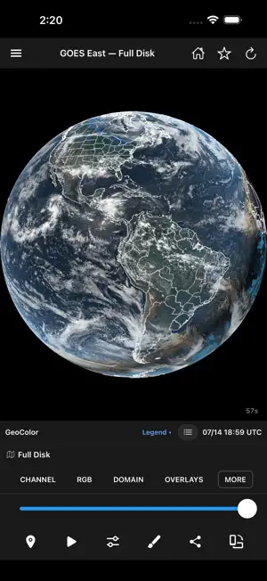 SatelliteWx screenshot 1