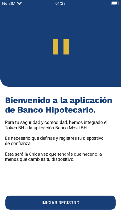 Screenshot #1 pour Banca Móvil BH