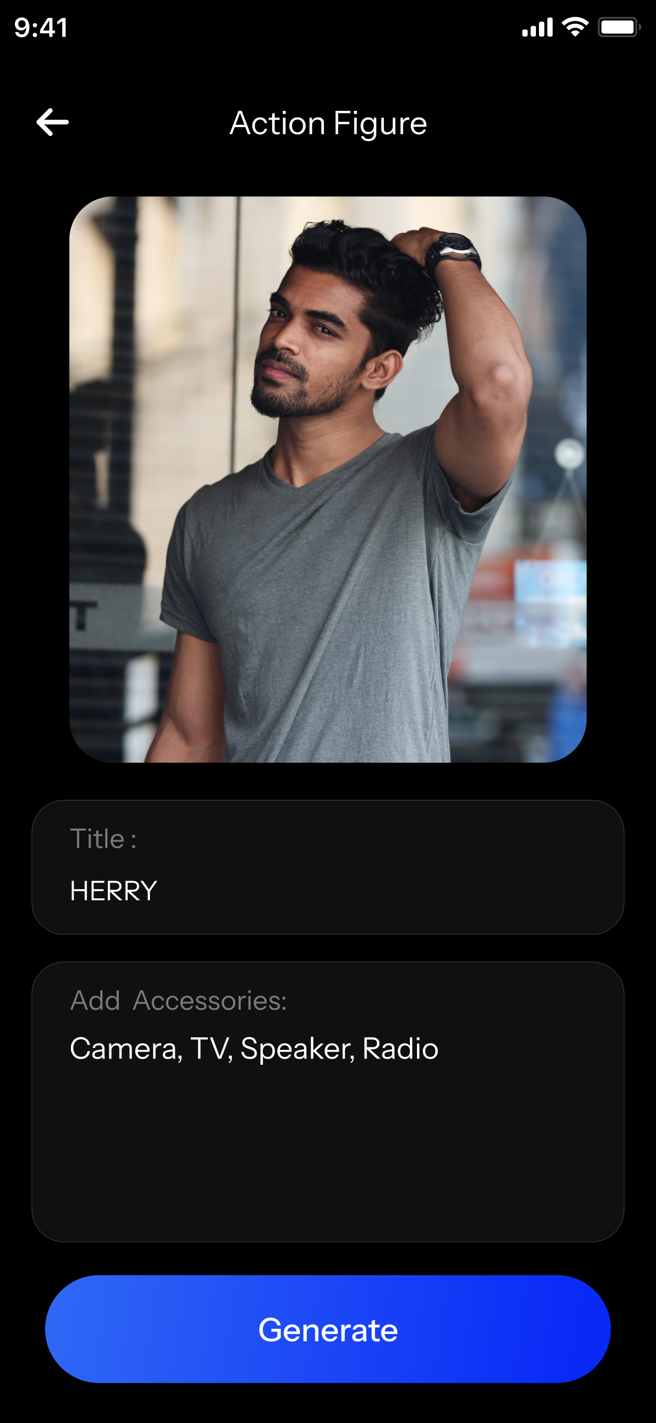 Ai Action Figure Maker, 3D Toy