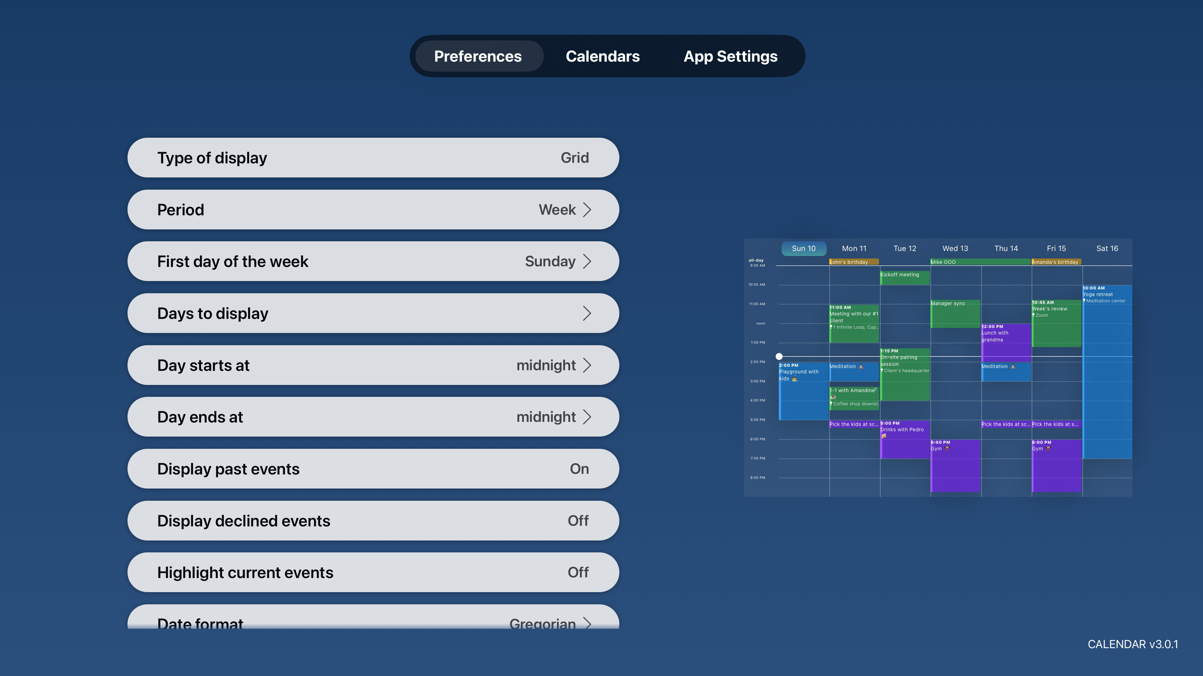 Calendar - Display your events screenshot 6