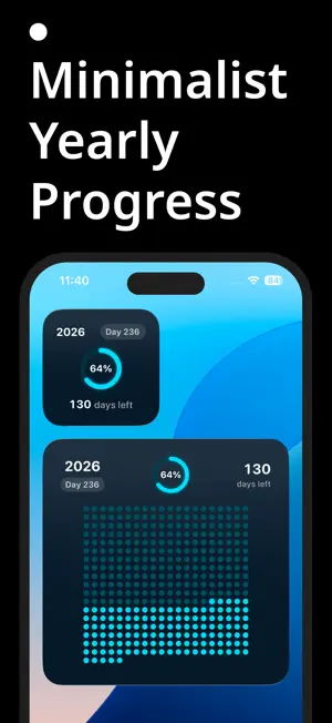 Dale: Countdown & Year Tracker screenshot 1