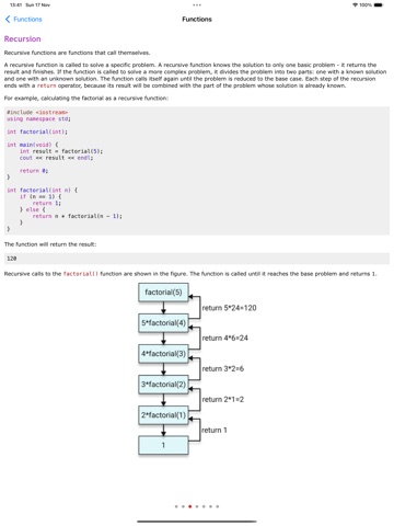 C++ Programming Tutorial iPad screenshot