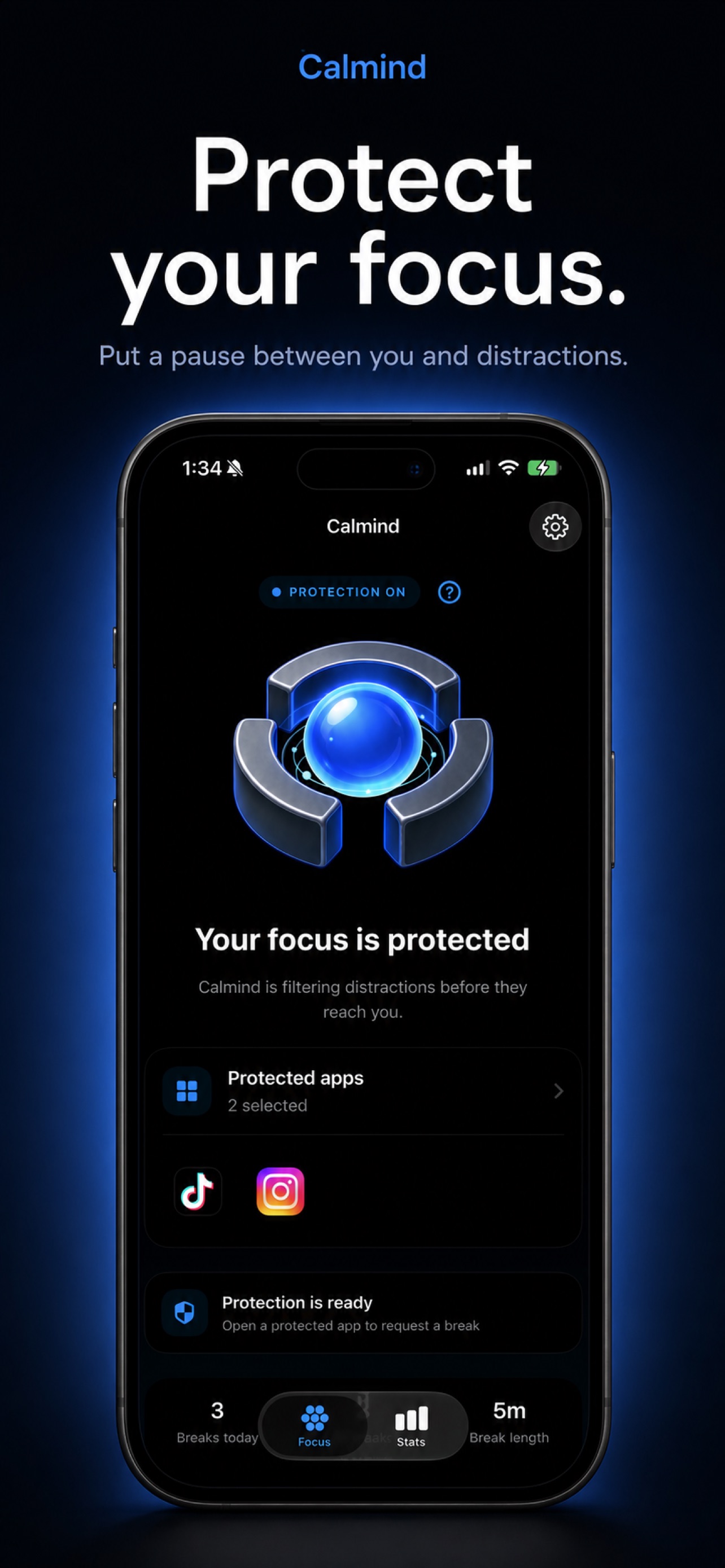 Screenshot 1 of Calmind