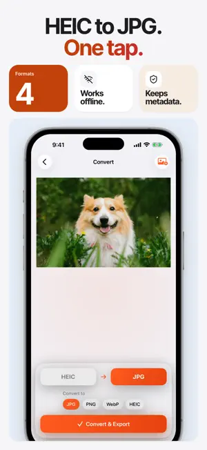 ProperImage: HEIC, WebP to JPG screenshot 1