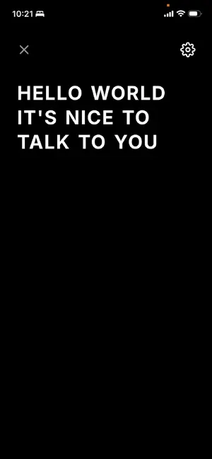 VISI: Live Captions screenshot 2