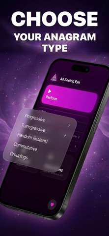 All Seeing Eye - Magic Anagram iPhone screenshot