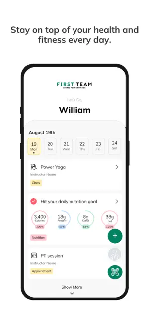 First Team Sports Performance screenshot 2