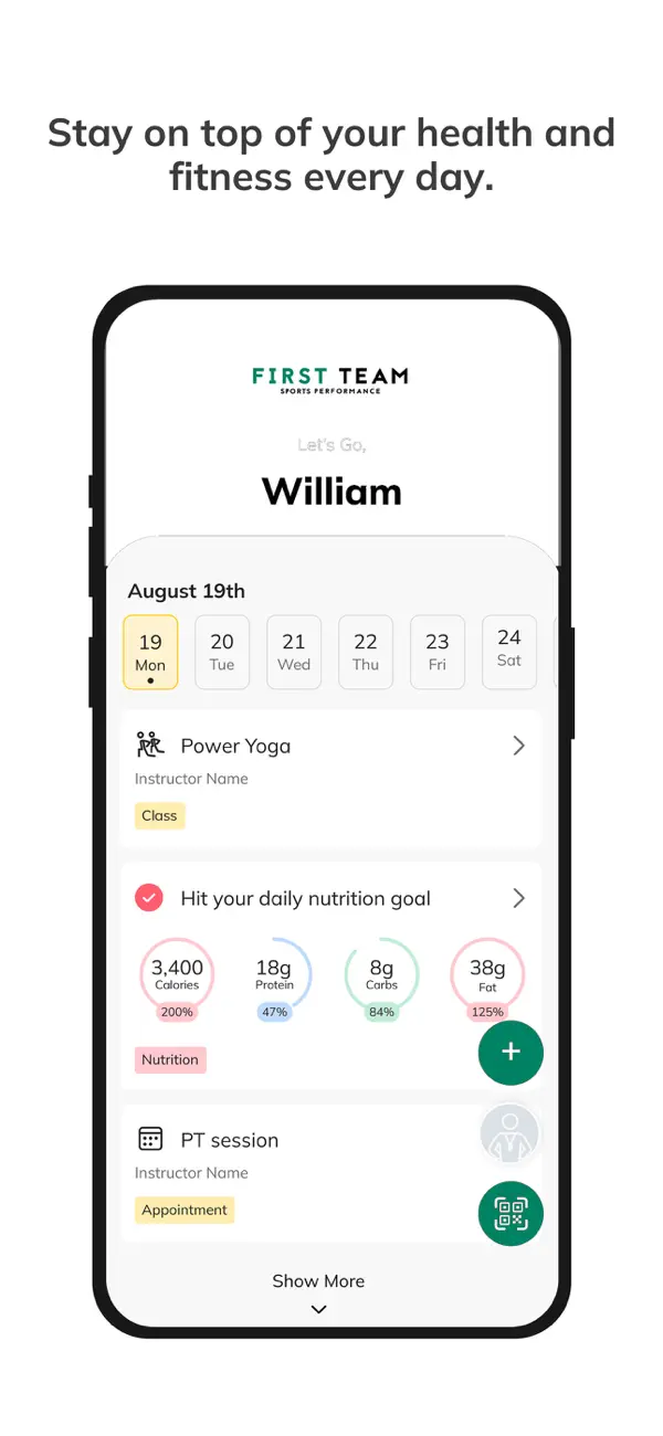 Screenshot #2 pour First Team Sports Performance