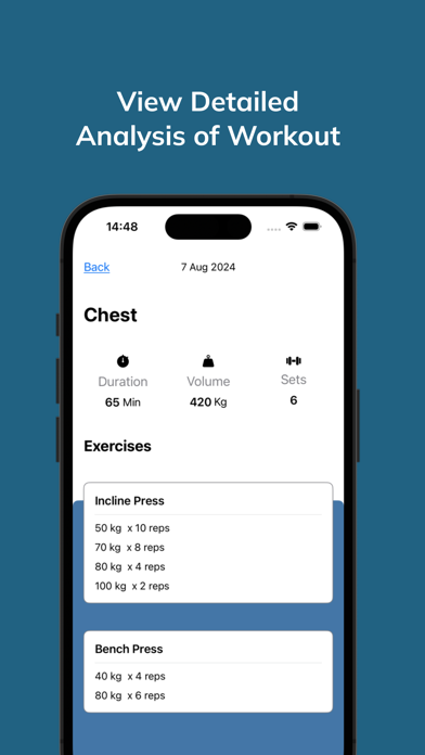 Power Workout Tracker Screenshot