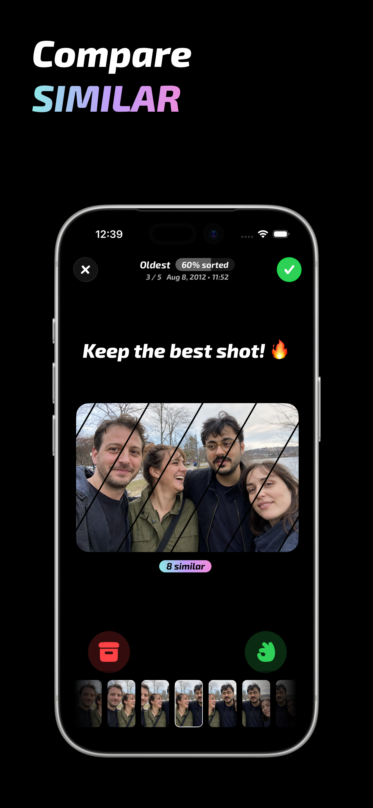 Mochi: Swipe to Delete Photos screenshot 6